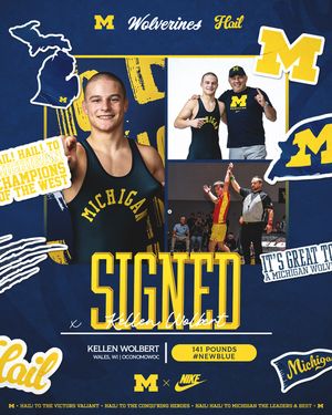 Image post by @umichwrestling on Instagram