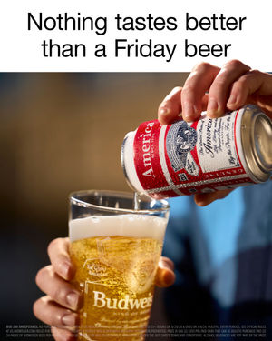 Image post by @budweiserusa on Instagram