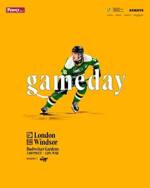 Image post by @londonknights on Facebook