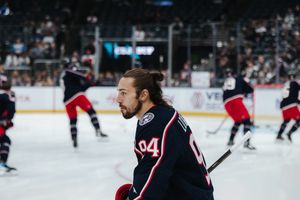Image post by @BlueJacketsNHL on Twitter/X