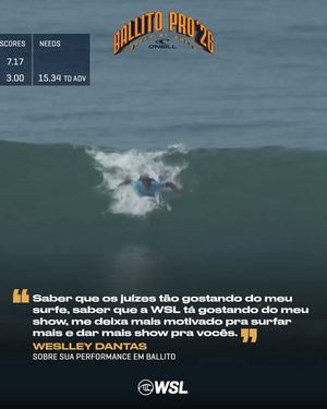 Image post by @wslbrasil on Instagram