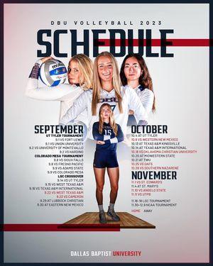 Image post by @dbu_vball on Instagram