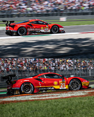 Image post by @ferrariraces on Instagram