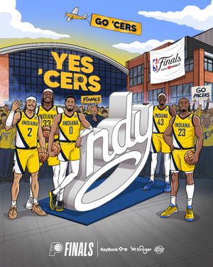 Image post by @pacers on Instagram