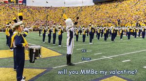 Image post by @umichband on Instagram