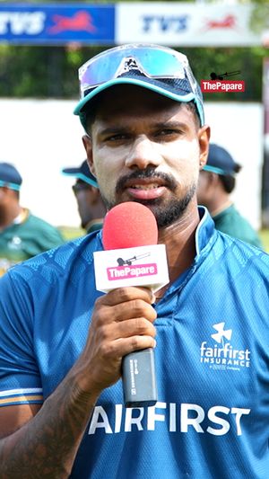 Video post by @thepaparecricket on Facebook