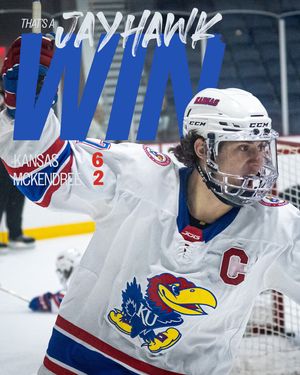 Image post by @jayhawkhockey on Instagram