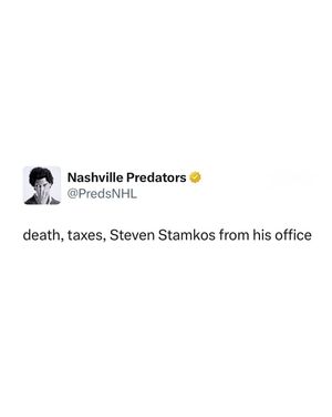 Image post by @predsnhl on Instagram