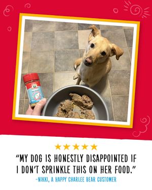 Image post by @charlee_bear_dogtreats on Instagram