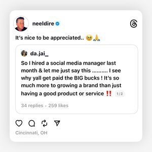 Image post by @neeldire on Instagram