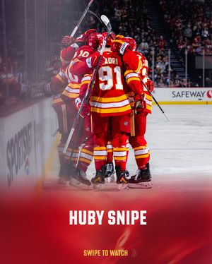 Image post by @nhlflames on Instagram