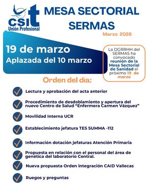 Image post by @csit_union_profesional_sanidad on Instagram