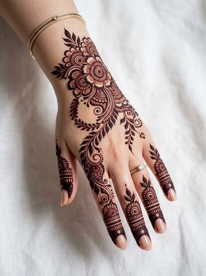 Image post by @mehndi_design4u on Instagram