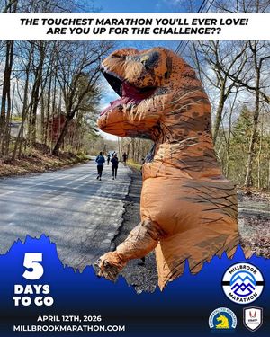 Image post by @millbrookmarathon on Facebook