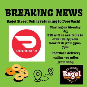Image post by @bagelstreetdeli on Instagram