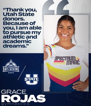 Image post by @USUAthletics on Twitter