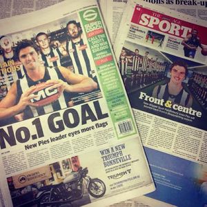 Image post by @collingwood_fc on Instagram
