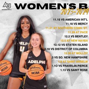 Image post by @adelphi_wbb on Instagram