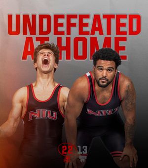 Image post by @NIUWrestling on Twitter