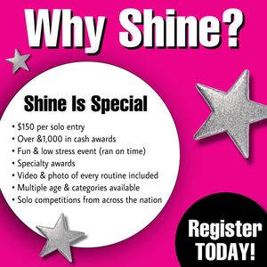 Image post by @shinedancecomp on Instagram