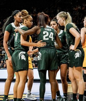 Image post by @msu_wbasketball on Instagram