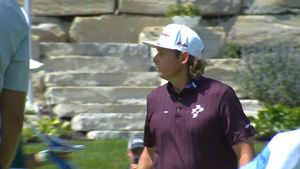 Video post by @livgolfleagueofficial on Facebook
