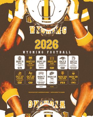 Image post by @wyo_football on Twitter