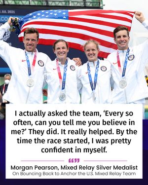 Image post by @usatriathlon on Twitter/X