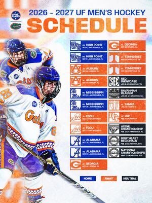 Image post by @ufhockey on Instagram