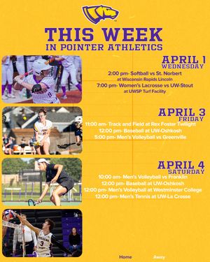 Image post by @uwspathletics on Instagram