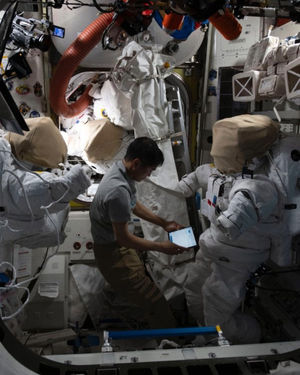 Image post by @jaxa_kibo on Instagram