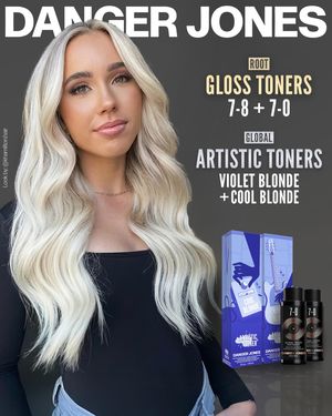 Image post by @dangerjonesbalayage on Instagram