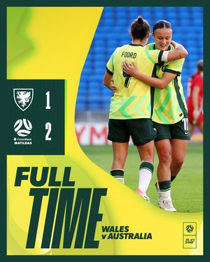 Image post by @matildas on Instagram