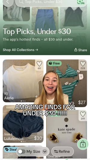 Image post by @curtsyapp on Facebook
