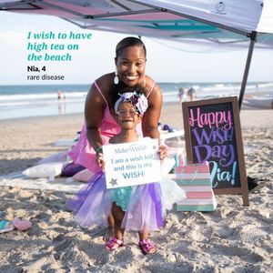 Image post by @MakeAWish on Twitter