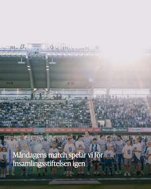 Image post by @ifkgoteborg on Instagram