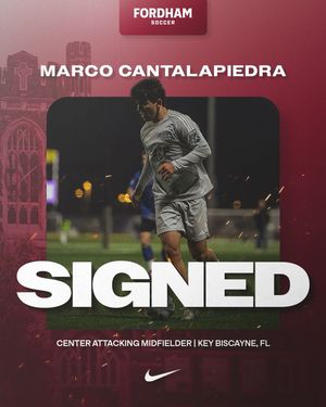 Image post by @fordhamsoccer on Instagram