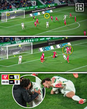 Image post by @dazn_futbol on Instagram