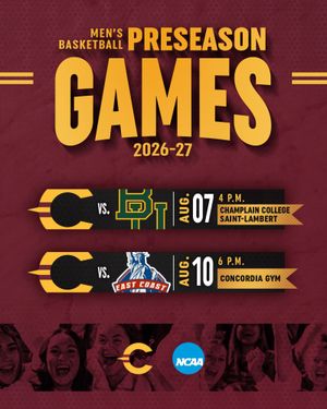 Image post by @concordia_mbb on Instagram