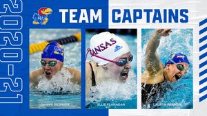 Image post by @KUSwimDive on Twitter