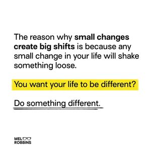 Image post by @melrobbins on Instagram