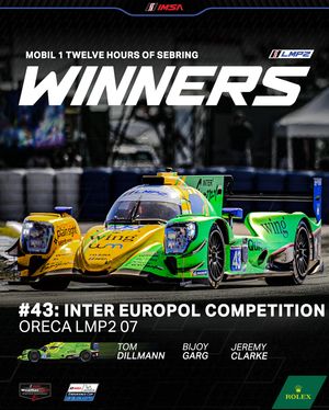 Image post by @imsa_racing on Instagram