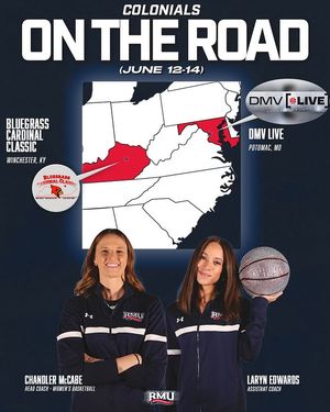 Image post by @rmuwbasketball on Instagram