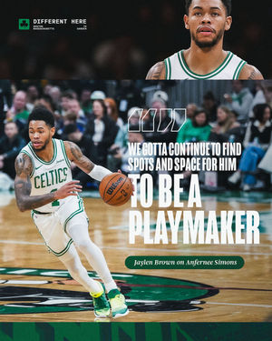 Image post by @celtics on Instagram