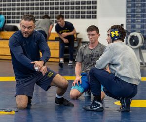 Image post by @umichwrestling on Instagram