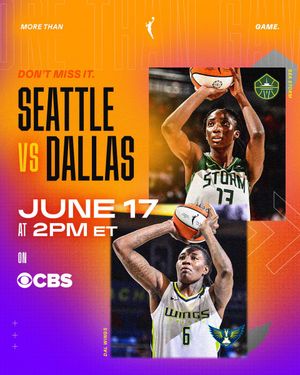 Image post by @WNBA on Twitter/X