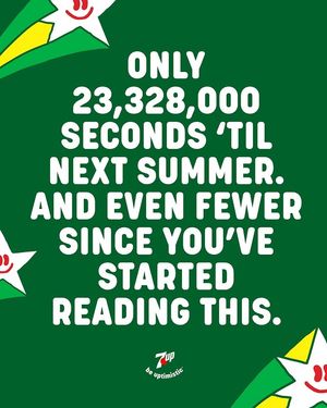 Image post by @7up on Instagram