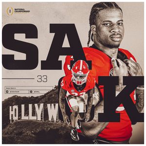 Image post by @GeorgiaFootball on Twitter