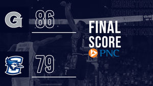 Image post by @GeorgetownHoops on Twitter