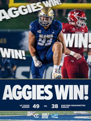 Image post by @ucdavisfootball on Instagram